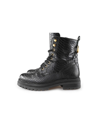 Omoda Schnürstiefel Schwarz 193967