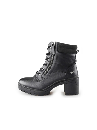 Mustang Schnürstiefel Schwarz 194469