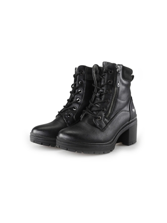 Mustang Schnürstiefel Schwarz 194515