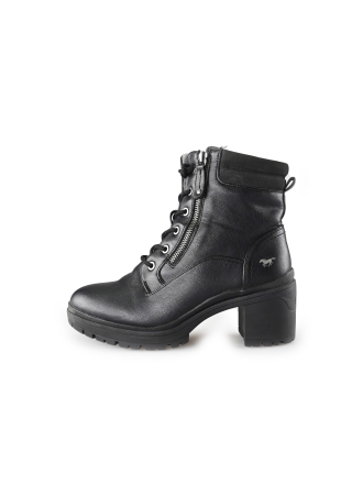 Mustang Schnürstiefel Schwarz 194779