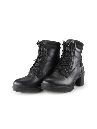 Mustang Schnürstiefel Schwarz 194779