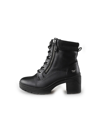Mustang Schnürstiefel Schwarz 195350