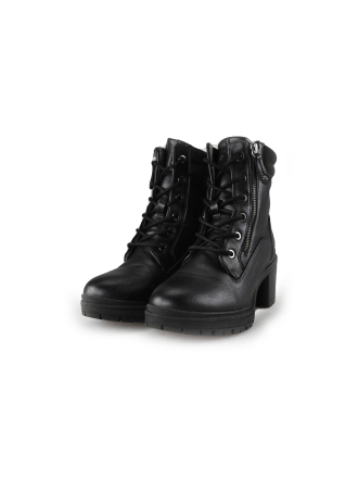 Mustang Schnürstiefel Schwarz 195350