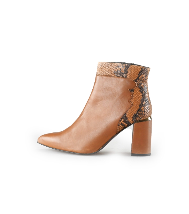 Vitelas Cognac Stiefeletten