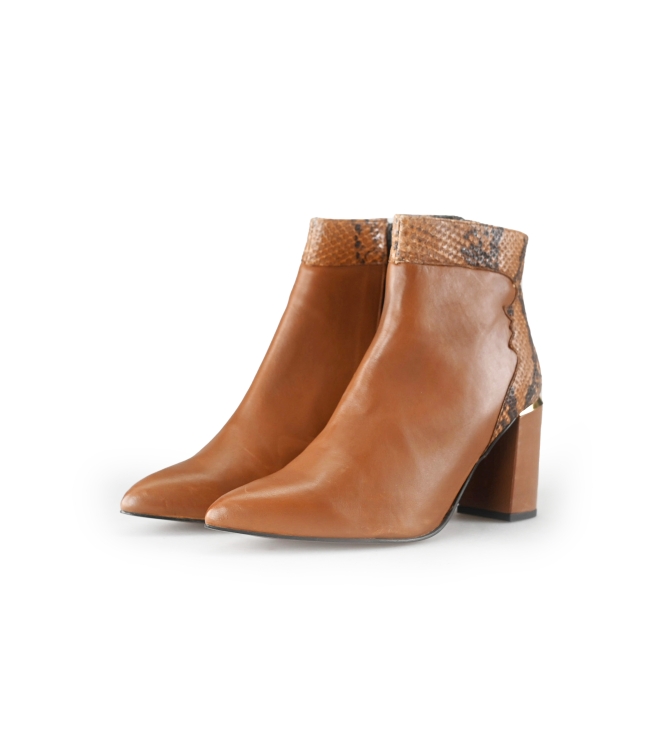Vitelas Cognac Stiefeletten