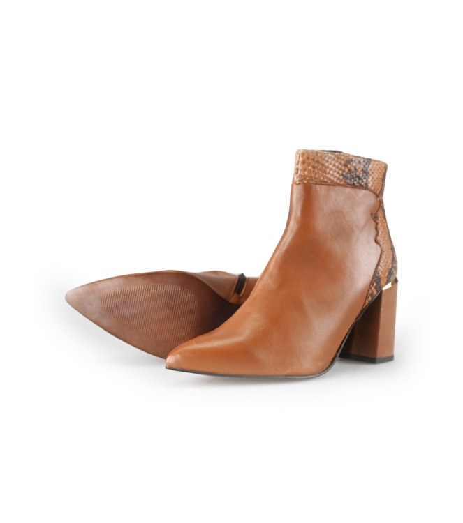 Vitelas Cognac Stiefeletten
