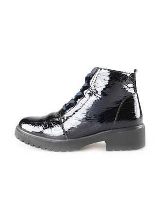 Waldlaufer Schnürstiefel Schwarz 196083