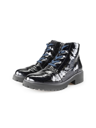 Waldlaufer Schnürstiefel Schwarz 196083