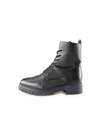 Manfield Schnürstiefel Schwarz 198017