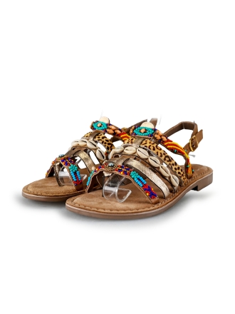 Lazamani Sandalen Braun 198083