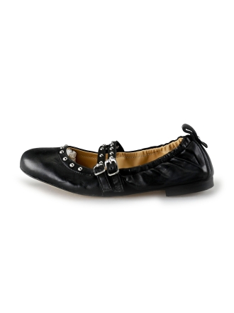Linea Zeta Ballerinaschuhe Schwarz 198084