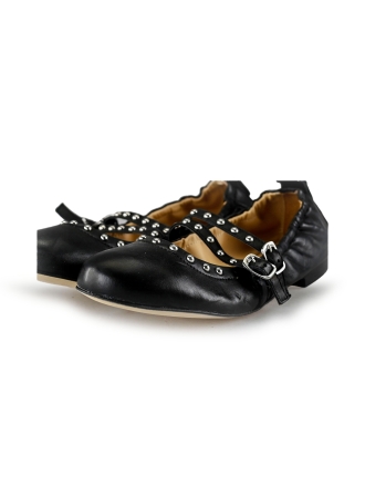 Linea Zeta Ballerinaschuhe Schwarz 198084