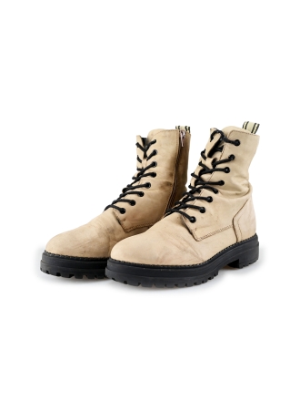 Omoda Schnürstiefel Beige 198239