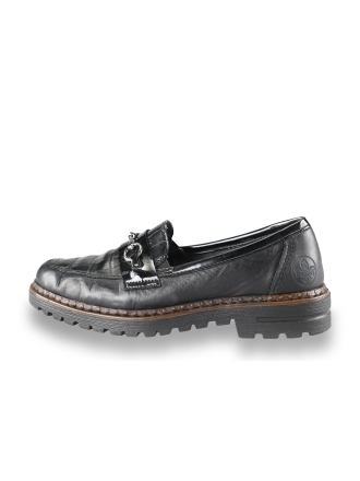 Rieker Loafers  Schwarz 199416