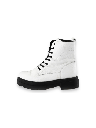 Poelman Schnürstiefel Weiß 199908