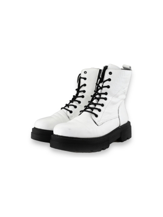 Poelman Schnürstiefel Weiß 199908