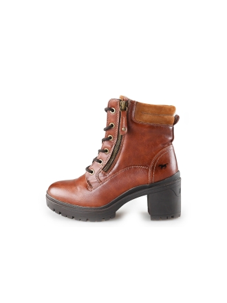 Mustang Schnürstiefel Braun 196454