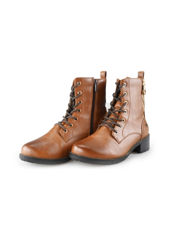 Mustang Schnürstiefel Braun 196464