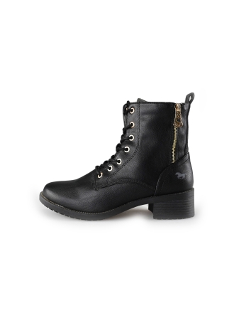 Mustang Schnürstiefel Schwarz 196634