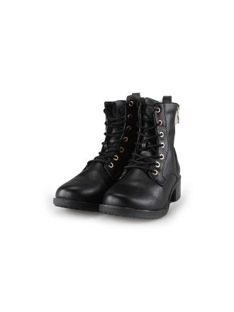Mustang Schnürstiefel Schwarz 196634