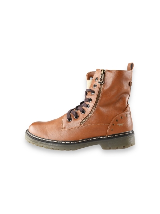 Mustang Schnürstiefel Braun 200333