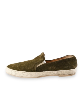 Stefano Lauran Slip-ons Grün 200603
