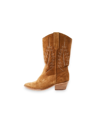 Lina Locchi Cowboystiefel Braun 200622