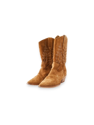 Lina Locchi Cowboystiefel Braun 200622
