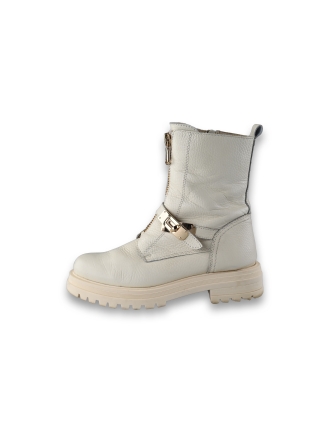 Lina Locchi Bikerstiefel Weiß 200638
