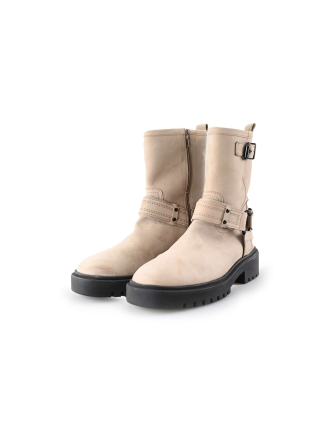 Sub55 Bikerstiefel Beige 201506