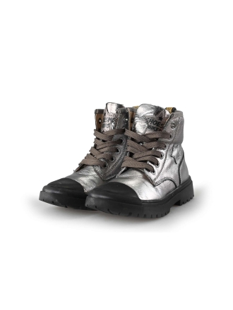 Shoesme Hohe Sneaker Silber 202081