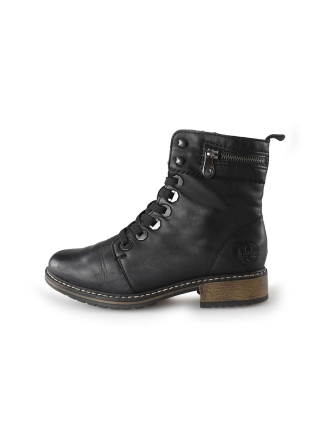 Rieker Schnürstiefel Schwarz 203320