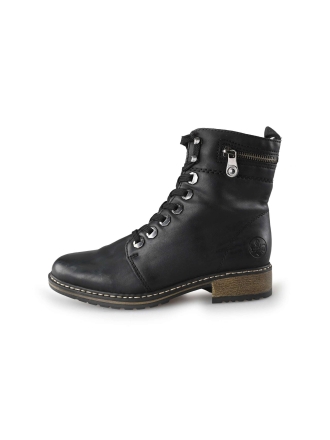 Rieker Schnürstiefel Schwarz 203414