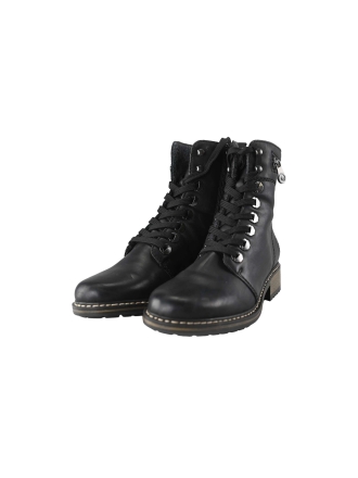 Rieker Schnürstiefel Schwarz 203414