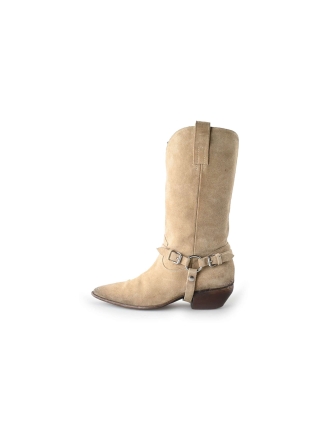 Elena Iachi Cowboystiefel Beige 203673