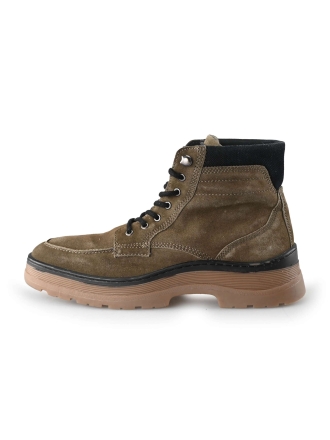Outfielder Schnürstiefel Braun 204364