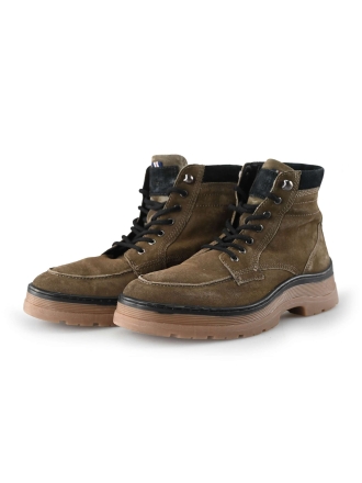 Outfielder Schnürstiefel Braun 204364