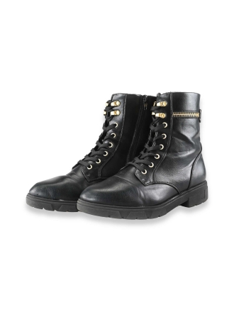 s. Oliver Schnürstiefel Schwarz 205134