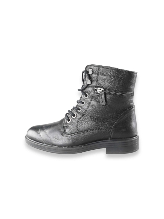 Feyn Schnürstiefel Schwarz 205142