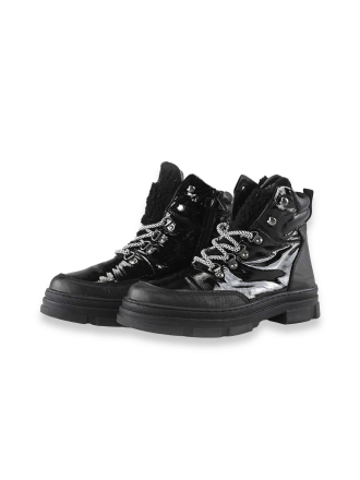 Muyters Schnürstiefel Schwarz 205165