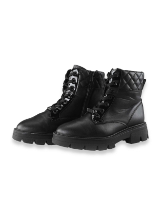 s. Oliver Schnürstiefel Schwarz 205185