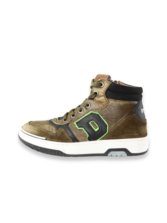 Develab Hohe Sneaker Grün 205197