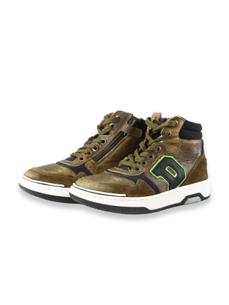 Develab Hohe Sneaker Grün 205197
