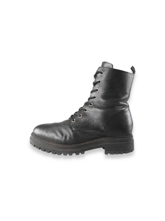 Manfield Schnürstiefel Schwarz 205301