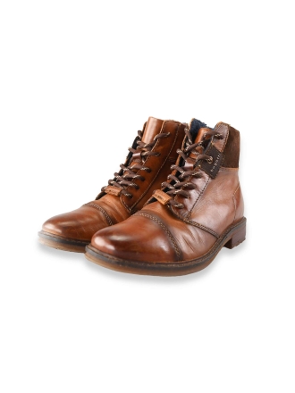 Bugatti Schnürstiefel Braun 205437