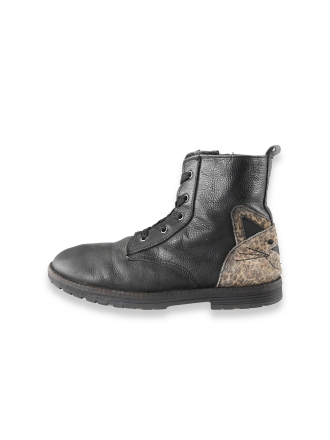Muyters Schnürstiefel Schwarz 205497
