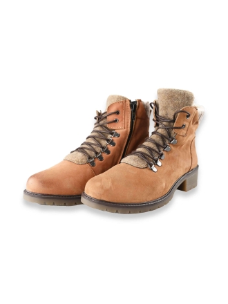 Feyn Schnürstiefel Braun 205635