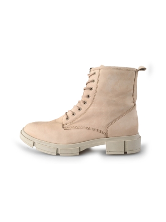 Nelson Schnürstiefel Beige 207197