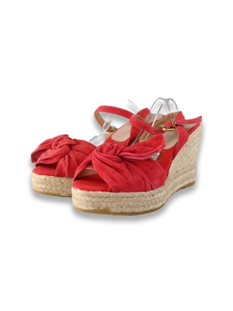 Kanna Keilschuhe Rot 208039