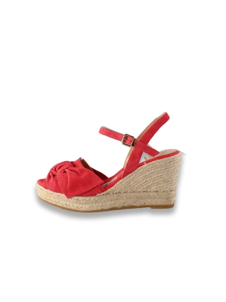 Kanna Keilschuhe Rot 208041